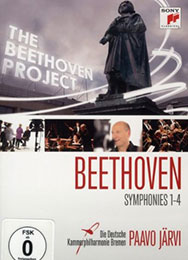 Paavo Järvi: Beethoven Sinfonien 1-4, DVD