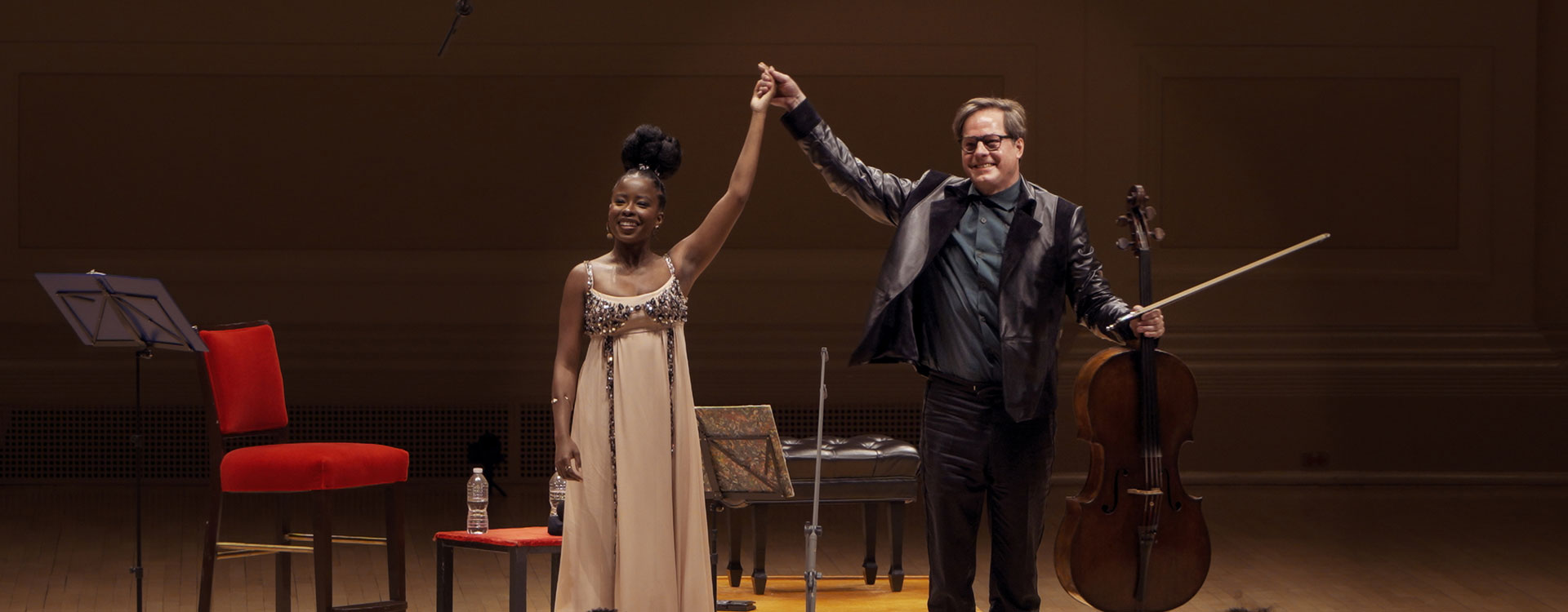 Amanda Gorman & Jan Vogler at Carnegie Hall