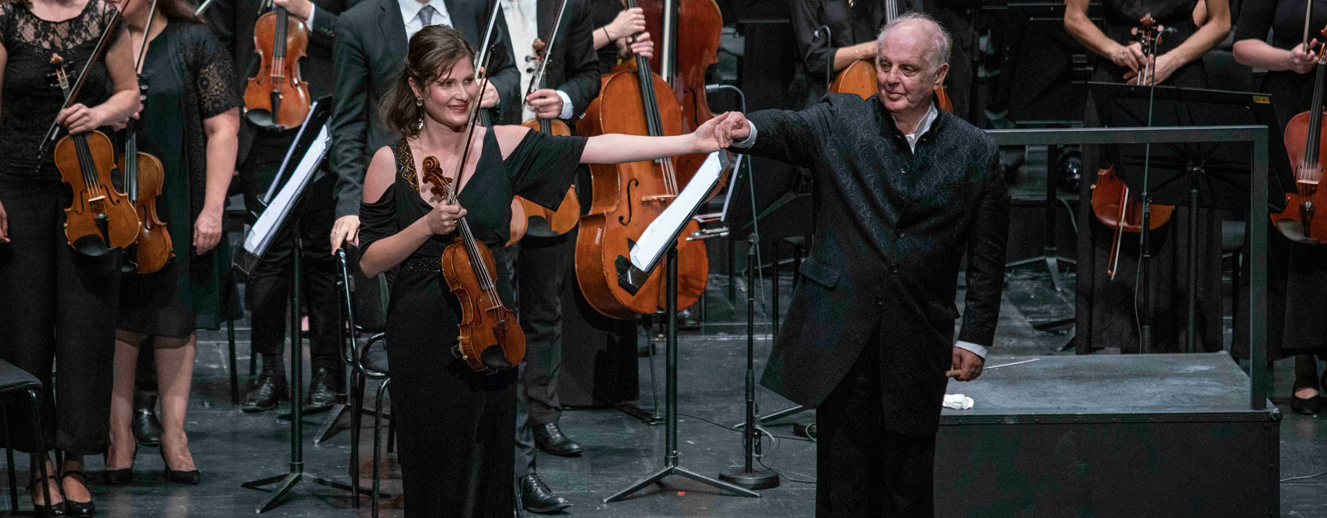 Daniel Barenboim, West-Eastern Divan Orchestra, Lisa Batiashvili - 2018 Salzburg Festival